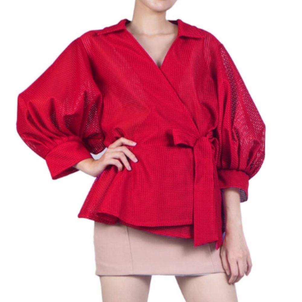 Twist X Turn - Balloon Sleeve Top